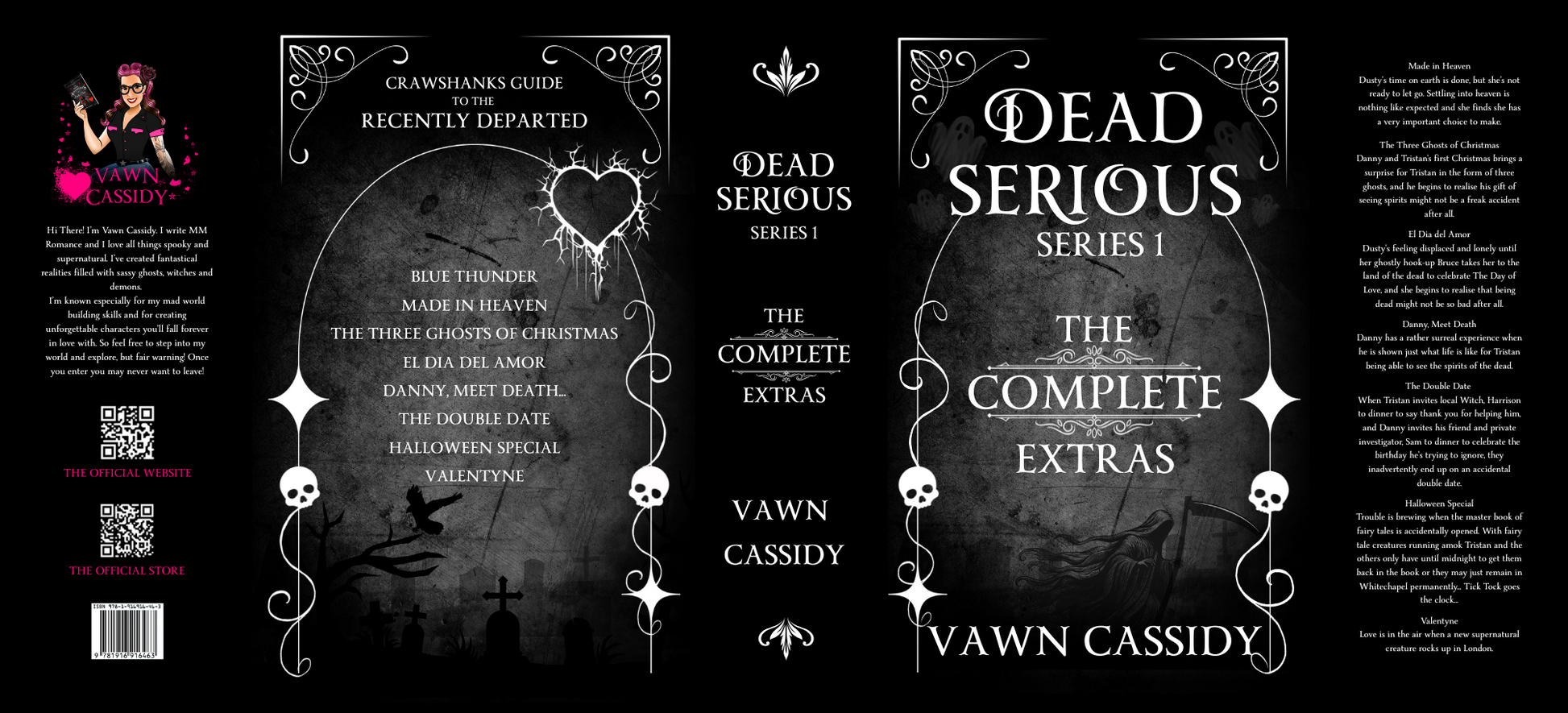 Complete Extras Dust Jacket Holographic foiling