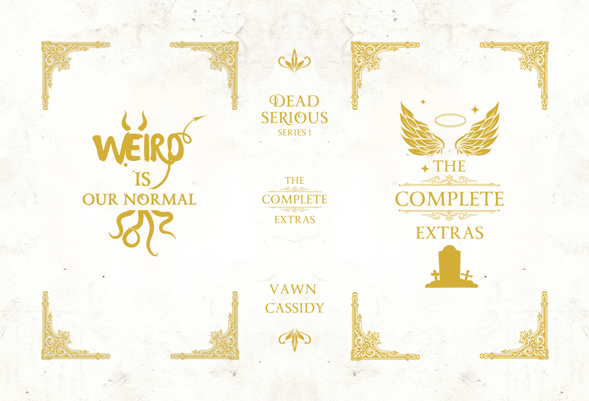 Complete Extras Hidden Cover Gold Foiling