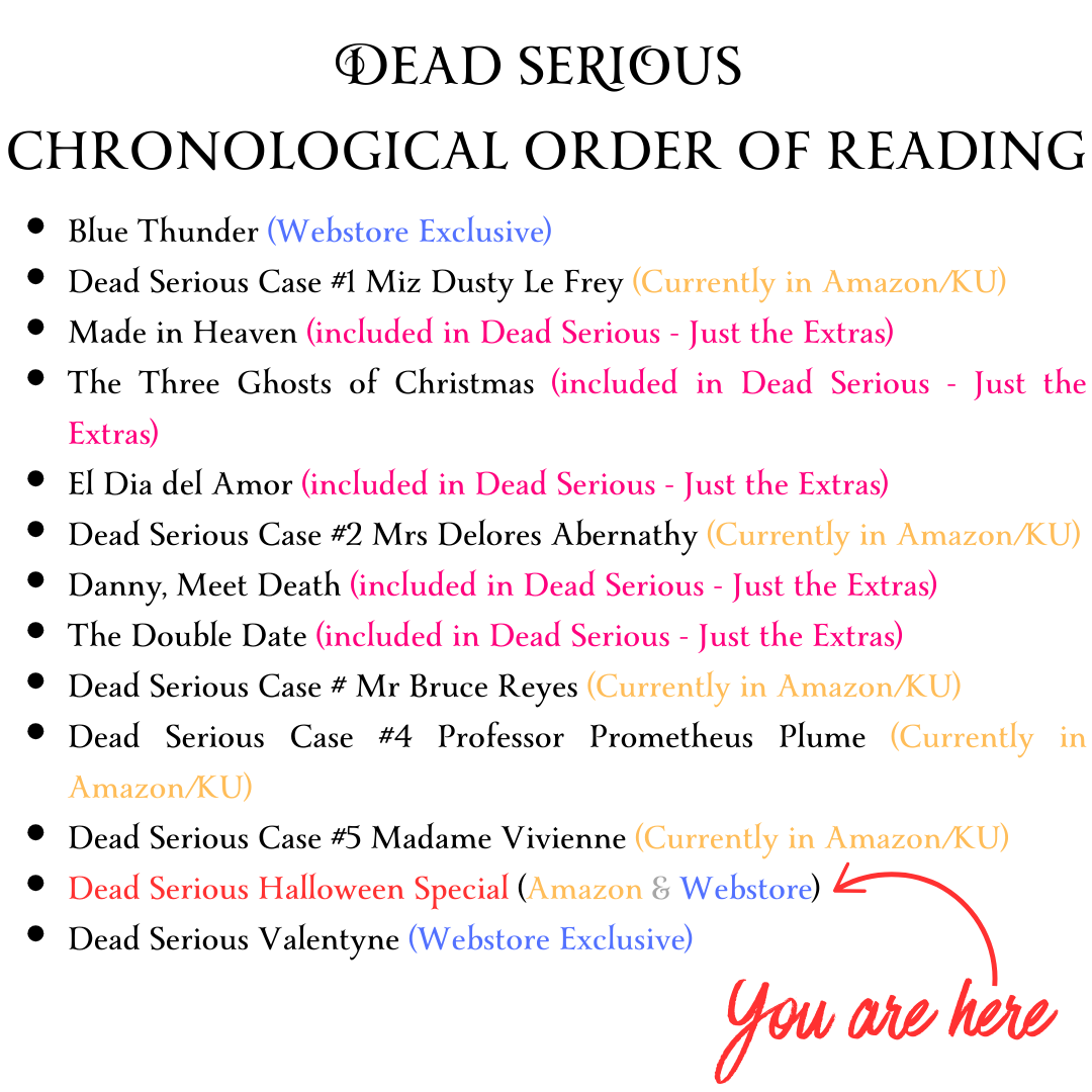 Crawshanks Guide to the Recently Departed Dead Serious Halloween Special by Vawn Cassidy MM Romance LGBTQ+ Gay Romance PNR Paranormal