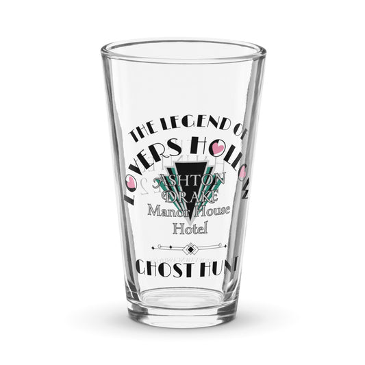 The Haunted Hotel 2 The Legend of Lovers Hollow Pint Shaker Glass
