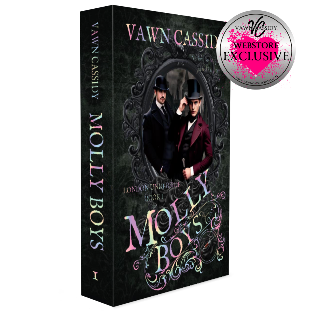 London Underside Book 1 Molly Boys Victorian Gothic Supernatural Mystery Romance Foiled Cover Paperback Special Edition