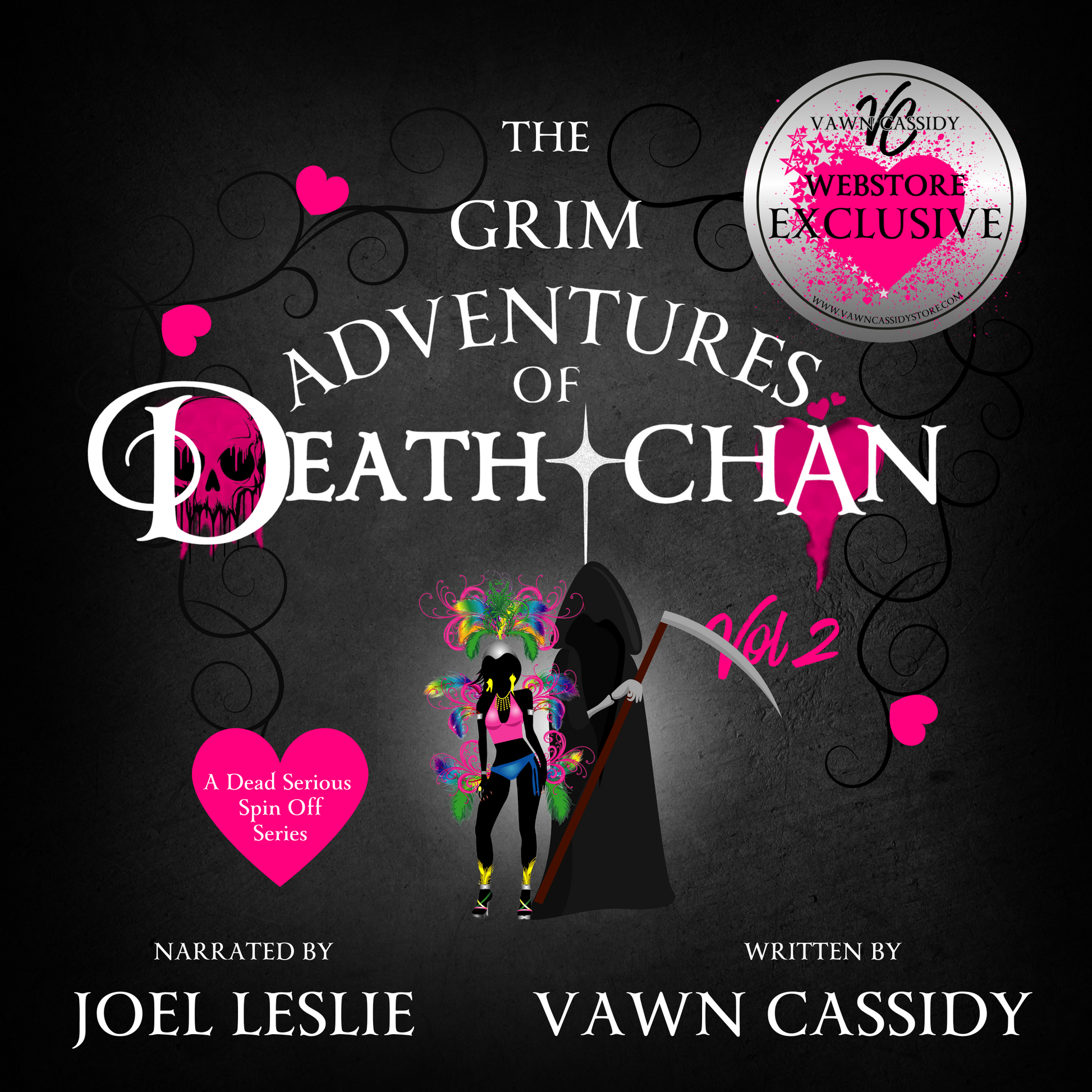 Crawshanks Guide to the Recently Departed The Grim Adventures of Death & Chan Vol 2 Audiobook written by Vawn Cassidy narrated by Joel. Dead Serious Spin off Series. Dark Comedy. Paranormal MM Romance.