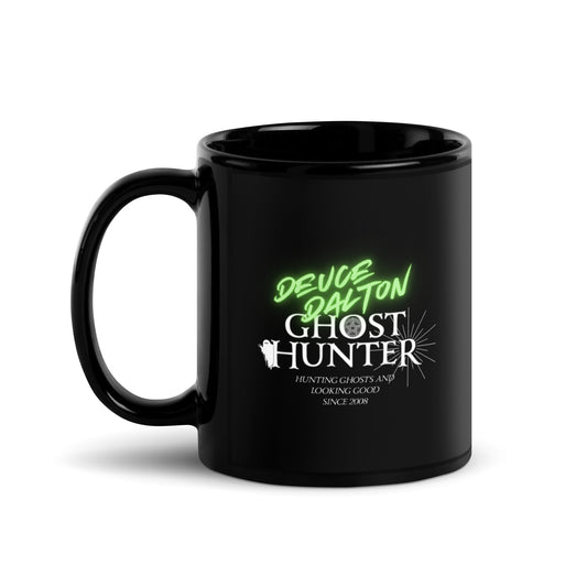 The Haunted Hotel 2 The Legend of Lovers Hollow Deuce Dalton Ghost Hunter Black Glossy Mug 11 oz & 15 oz