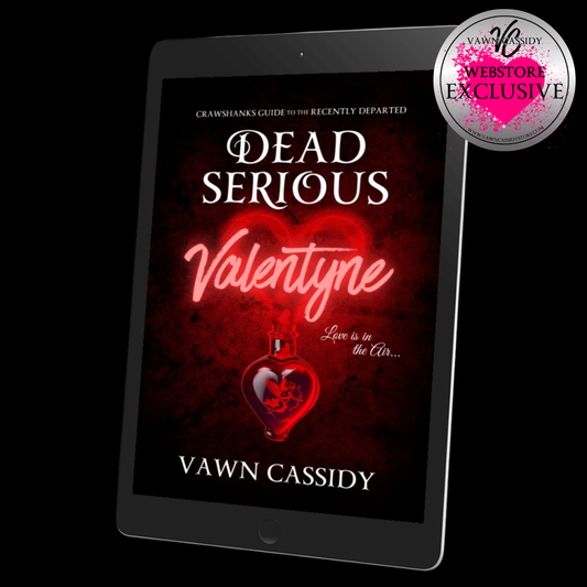 Dead Serious Valentyne ebook displayed on e-reader