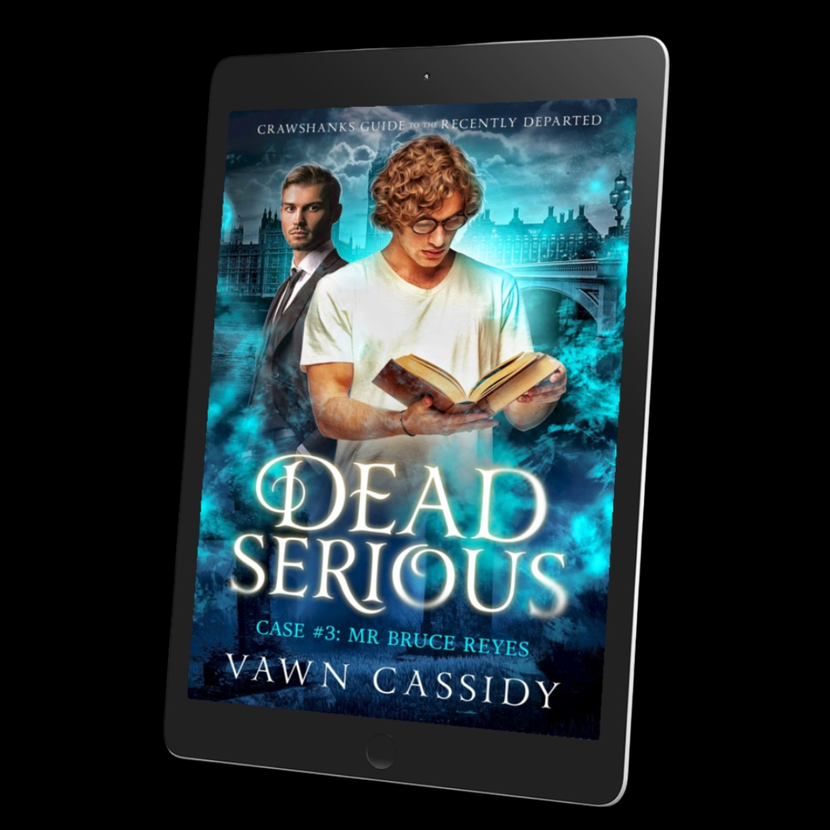 Dead Serious 3 ebook displayed on e-reader