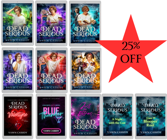 Crawshanks Guide the the Recently Departed by Vawn Cassidy. MM Paranormal Romance Dark Comedy.
